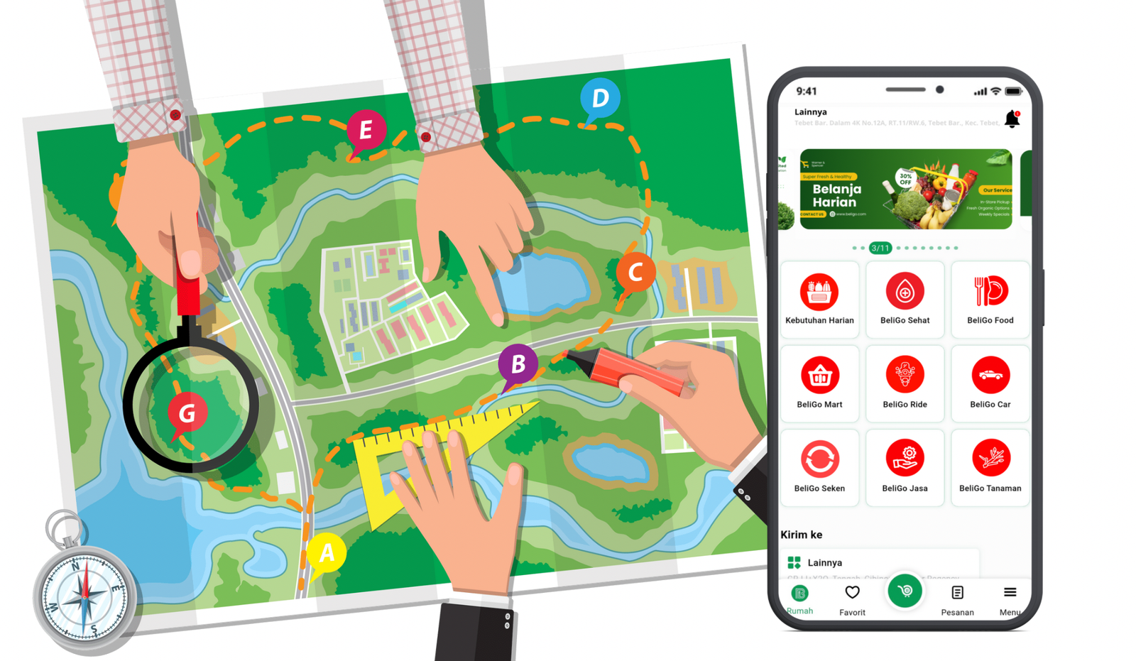 Fitur Baru! Sekarang Bisa Lacak Driver dan Status Order Real-Time