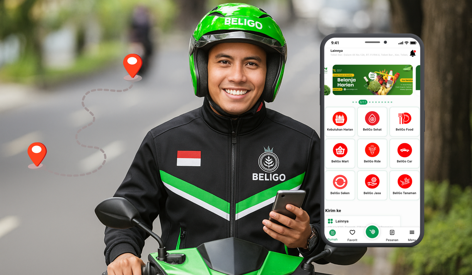 Kisah Pak Darmin: Dari Tukang Ojek ke Mitra Ojol Tersukses di Bekasi
